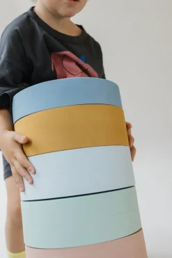 Moes Play Open Ended Speelgoed^Rainbow chair ocean | 5 stuks | Open ended speelgoed |