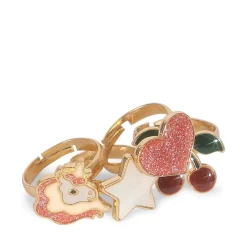 Konges Slojd Sieraden^Ringen set | 12 stuks | Multi color |