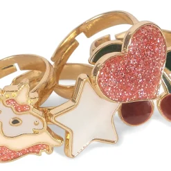 Konges Slojd Sieraden^Ringen set | 12 stuks | Multi color |