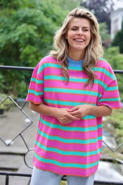 DAMES Stieglitz Tops | Tops^Romee oversized T-shirt | Purple |