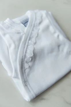 Poespas Rompers^Romper | Kanten overslag | Babidu