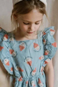 DAMES Bobo Choses Jurken & Salopettes | Jurken^Ruffle dress Morning egg all over |