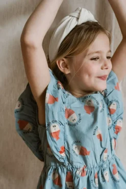 DAMES Bobo Choses Jurken & Salopettes | Jurken^Ruffle dress Morning egg all over |