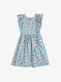 DAMES Bobo Choses Jurken & Salopettes | Jurken^Ruffle dress Morning egg all over |