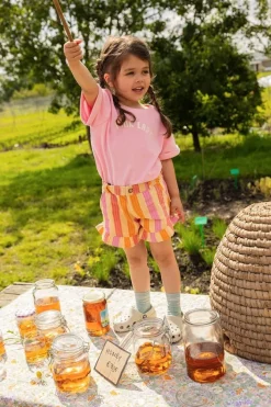 Sproet u0026 Sprout Shorts^Ruffle short stripes | Nectarine | Sproet & Sprout