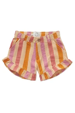 Sproet u0026 Sprout Shorts^Ruffle short stripes | Nectarine | Sproet & Sprout