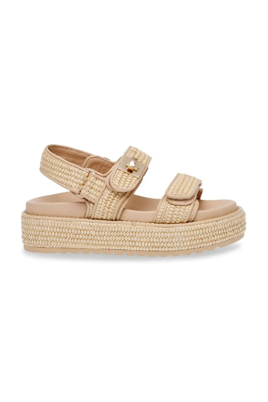 DAMES Steve Madden Sandalen & Slippers^Sandaal Bigmona | Nat Raffia |