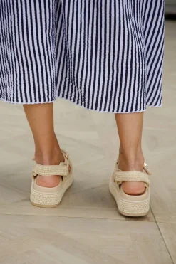 DAMES Steve Madden Sandalen & Slippers^Sandaal Bigmona | Nat Raffia |