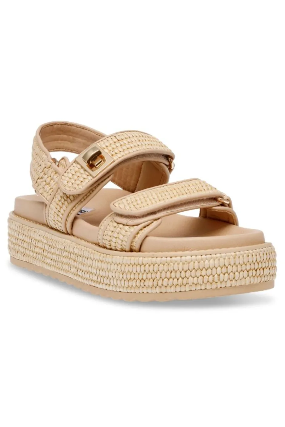 DAMES Steve Madden Sandalen & Slippers^Sandaal Bigmona | Nat Raffia |