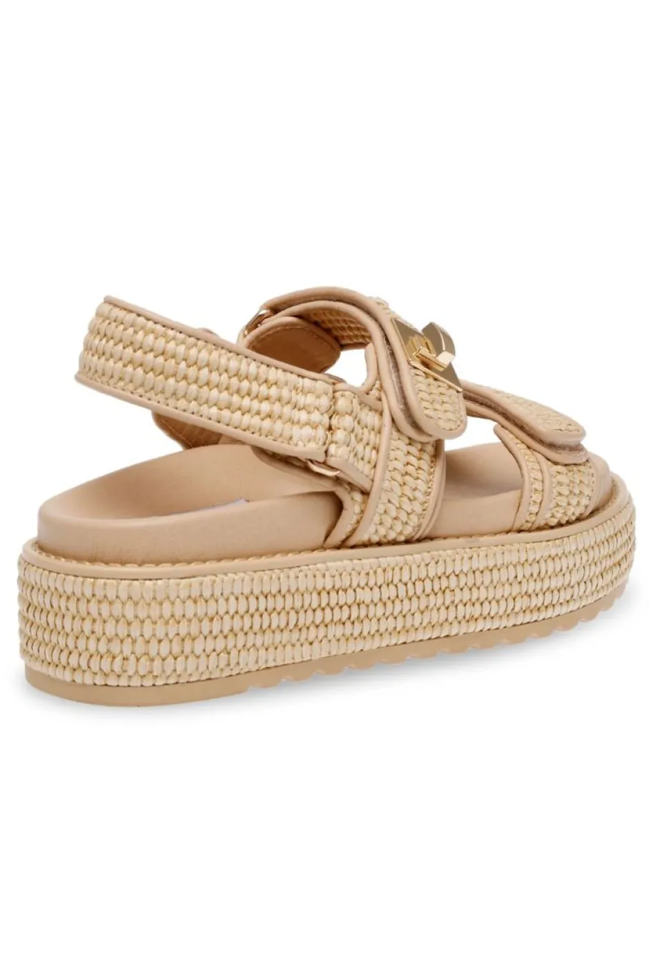 DAMES Steve Madden Sandalen & Slippers^Sandaal Bigmona | Nat Raffia |