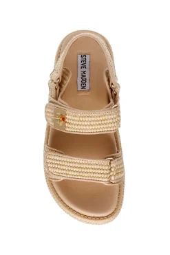 DAMES Steve Madden Sandalen & Slippers^Sandaal Bigmona | Nat Raffia |