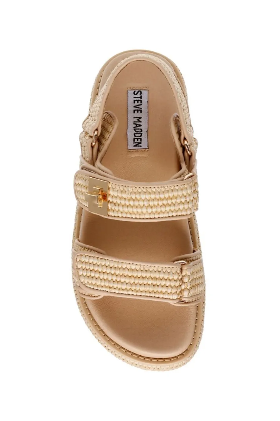 DAMES Steve Madden Sandalen & Slippers^Sandaal Bigmona | Nat Raffia |
