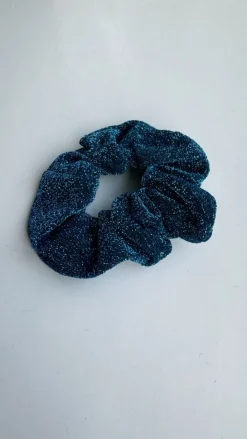 DAMES Bulu Brands Haaraccessoires | Haaraccessoires^Scrunchie Fenna | Glitter blauw