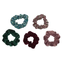 Mimi u0026 Lula Haaraccessoires^Scrunchies winter | Into the woods | 5 stuks | Mimi & Lula
