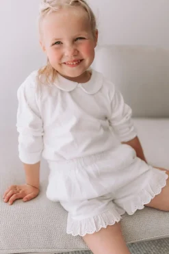 DAMES Poespas Shirts | Shirts^Shirt Bowi | Peter Pan kraagje, unisex