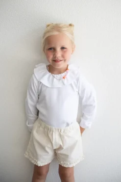 DAMES Babidu Shirts | Shirts^Shirt Lizzy | Volant wit |