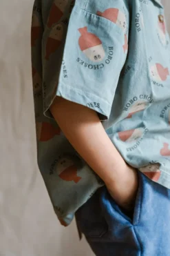 DAMES Bobo Choses Co-ords | Co-ords^Shirt Morning egg all over | Light denim |