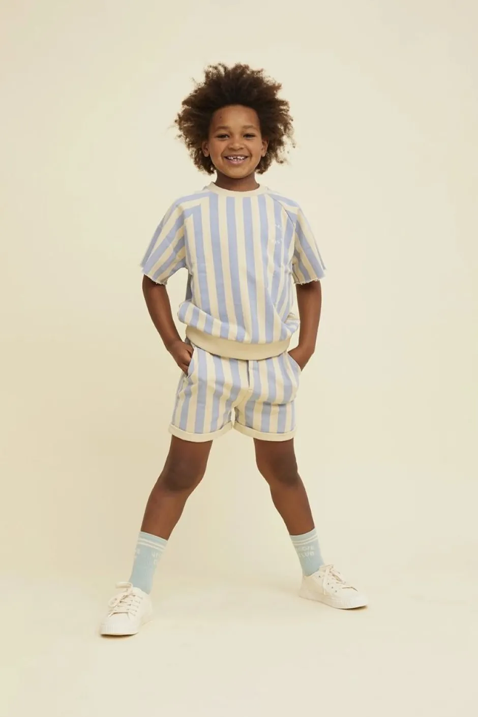 DAMES Sproet u0026 Sprout Co-ords | Co-ords^Short chino stripes | Sesame | Sproet & Sprout