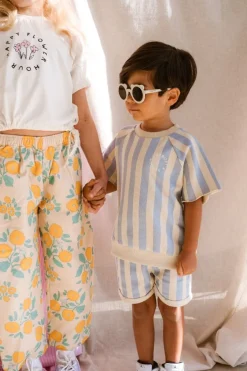 DAMES Sproet u0026 Sprout Co-ords | Co-ords^Short chino stripes | Sesame | Sproet & Sprout