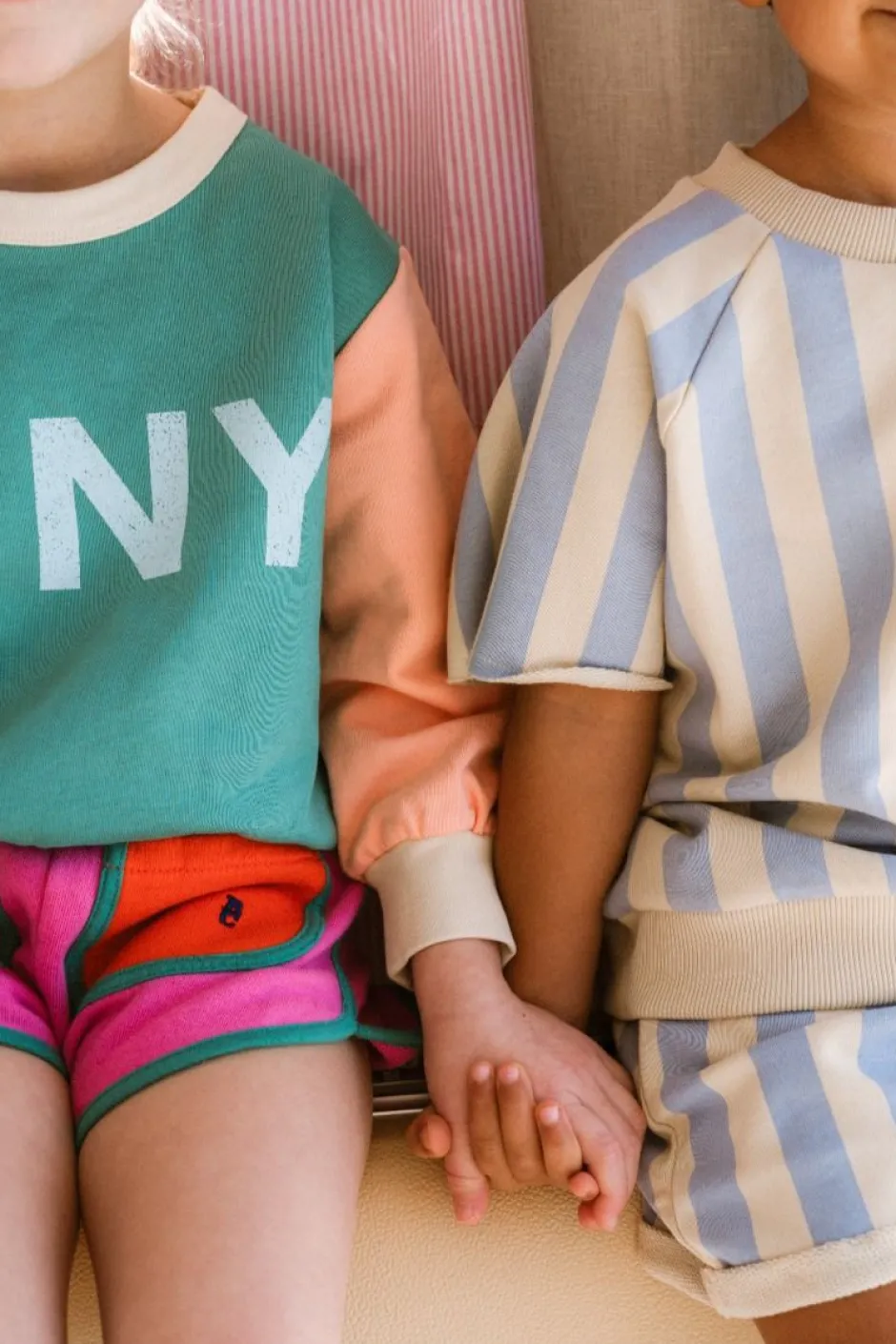 DAMES Sproet u0026 Sprout Co-ords | Co-ords^Short chino stripes | Sesame | Sproet & Sprout