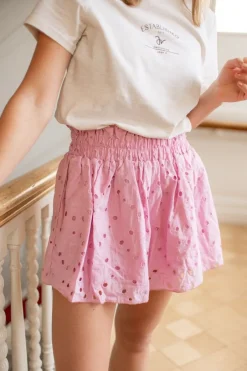 DAMES Studio Amaya Shorts | Shorts & Skorts^Short Luna | Embroidery pink |