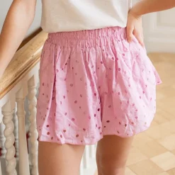 DAMES Studio Amaya Shorts | Shorts & Skorts^Short Luna | Embroidery pink |