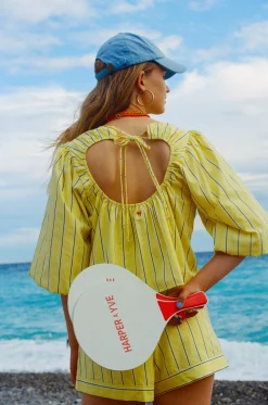 DAMES Harper u0026 Yve Co-ords | Shorts^Short Yessie | Yellow stripe | Harper & Yve