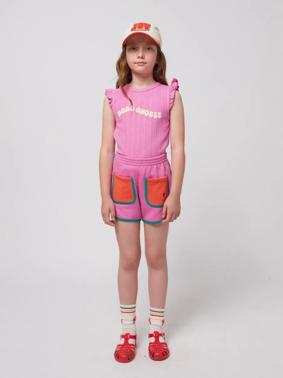 Bobo Choses Shorts^Shorts Pink color block |