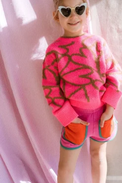 Bobo Choses Shorts^Shorts Pink color block |