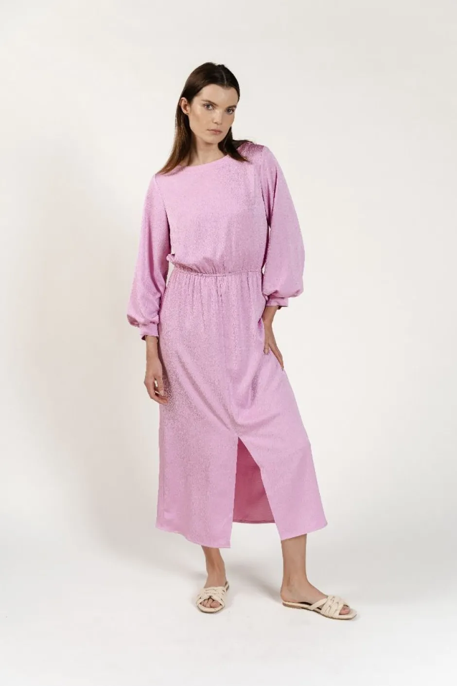 DAMES Bô-Dôme Jurken^Sidounie dress | Rose |