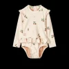 Liewood Zwemkleding | Zwemkleding^Sille baby printed swimsuit | Peach/sea shell |