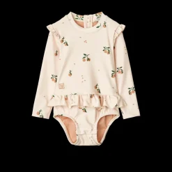 Liewood Zwemkleding | Zwemkleding^Sille baby printed swimsuit | Peach/sea shell |