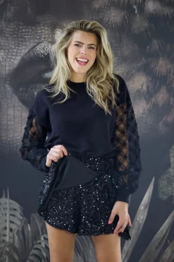 DAMES Harper u0026 Yve Broeken | Shorts^Skort Emilia | Black | Harper & Yve