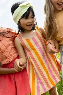 DAMES Sproet u0026 Sprout Jurken & Salopettes | Jurken^Sleeveless dress stripes | Nectarine | Sproet & Sprout