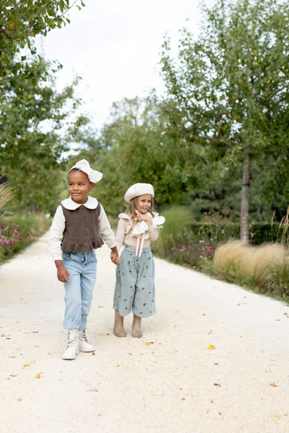 Poespas Truien & Vesten | Truien & Vesten^Slipover Knit | Chocolate | En Fant