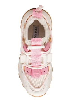 DAMES Steve Madden Sneakers^Sneaker Tazmania | White/pink |