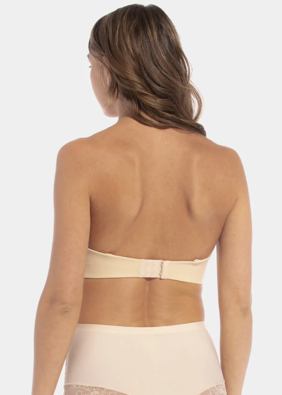 DAMES Poespas Lingerie^Strapless BH | Luxury latte | Magic Bodyfashion