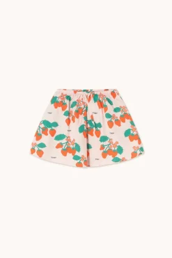 DAMES Tinycottons Co-ords | Co-ords^Strawberries skirt | Pastel pink |