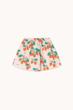 DAMES Tinycottons Co-ords | Co-ords^Strawberries skirt | Pastel pink |