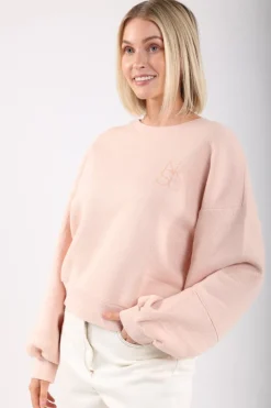 DAMES Nukus Vesten | Vesten & Truien^Sweater Amadora | Powder |