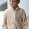 House of Jamie Truien & Vesten^Sweater met rits | Oatmeal |