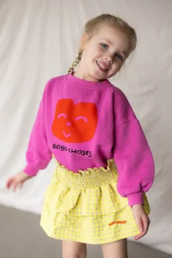 Bobo Choses Truien & Vesten^Sweatshirt Joyful face |
