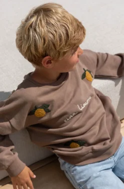 Konges Slojd Truien & Vesten^Sweatshirt Lou Gots | Lemon |