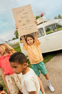 DAMES Sproet u0026 Sprout Co-ords | Co-ords^Sweatshirt Raglan stripes | Nectarine | Sproet & Sprout