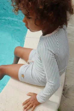 Konges Slojd Zwemkleding^Swim blouse Aster grs | Tea stripe |