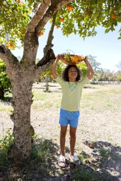 Sproet u0026 Sprout Zwemkleding^Swim short sproet print | Breezy blue | Sproet & Sprout