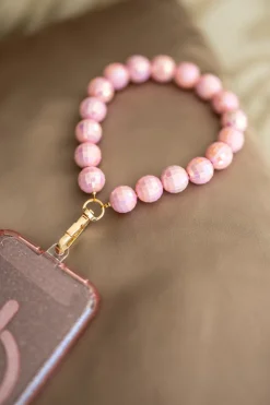 DAMES Studio Poespas Telefoonkoorden | Snøpskes^Telefoonkoord Disco | Pink |