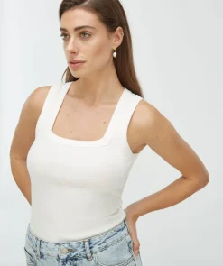 DAMES JOSH V Basics | Tops^Top Dieda | Off-white |