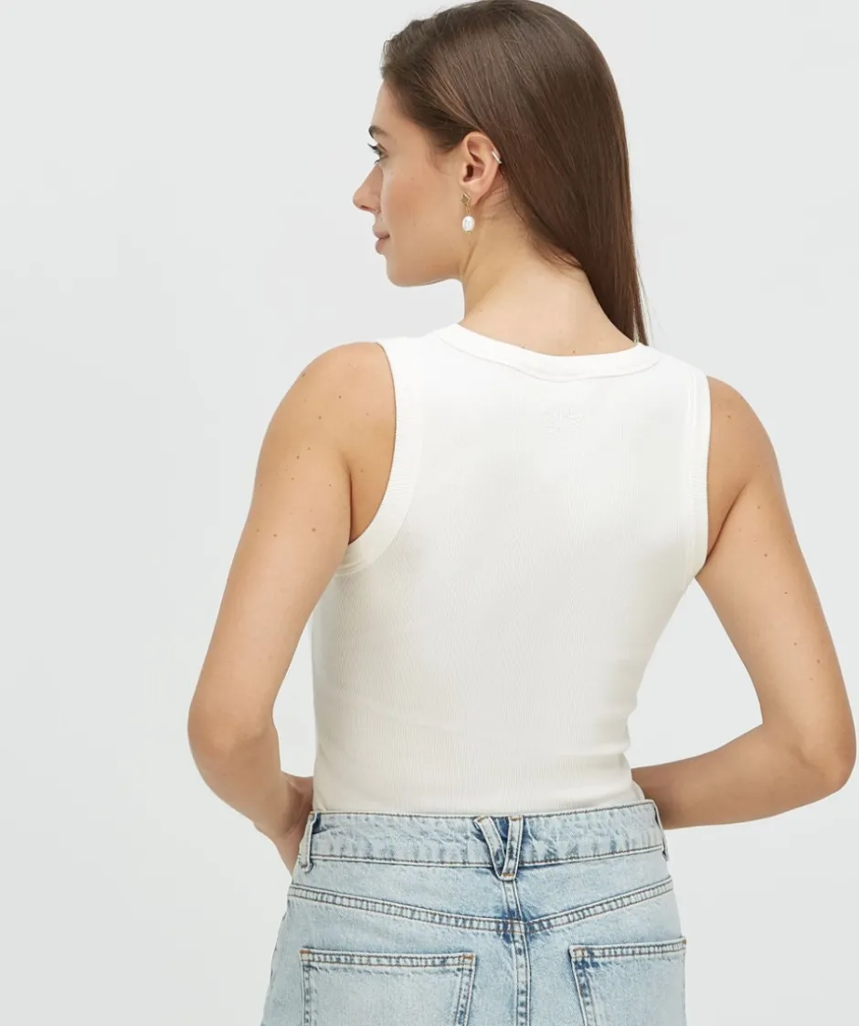 DAMES JOSH V Basics | Tops^Top Dieda | Off-white |