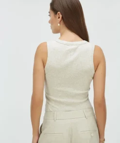 DAMES JOSH V Basics | Tops^Top Dieda | Salt melange |